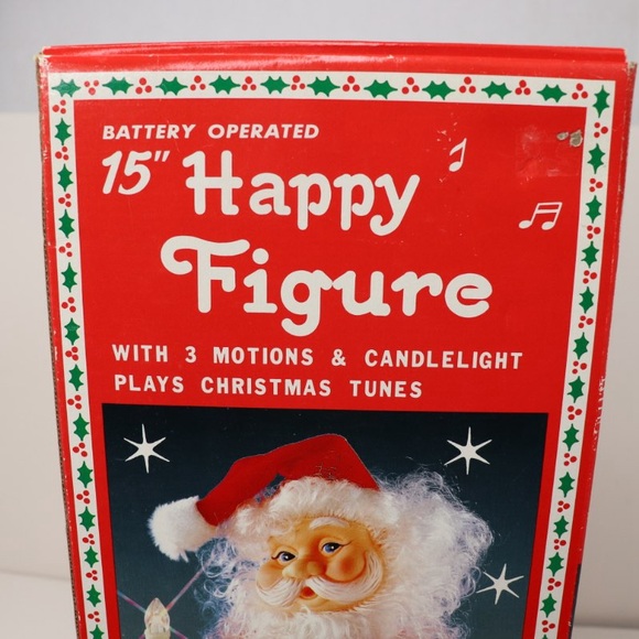 Vintage 90s Mr and Mrs Santa Claus 15” Danson Christmas Figure Music and Motion - Picture 11 of 16